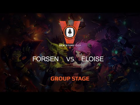 [RU] Eloise vs Forsen | SeatStory Cup V | Group Stage