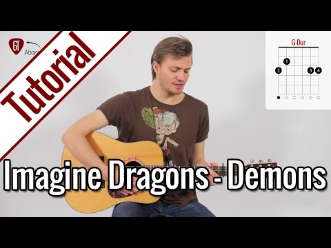Imagine Dragons - Demons | Gitarren Tutorial Deutsch