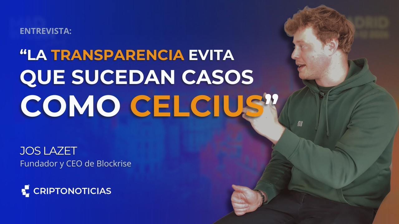 Préstamos con Bitcoin: ¿Cómo obtener crédito en euros? | Entrevista a Jos Lazet | CriptoNoticias