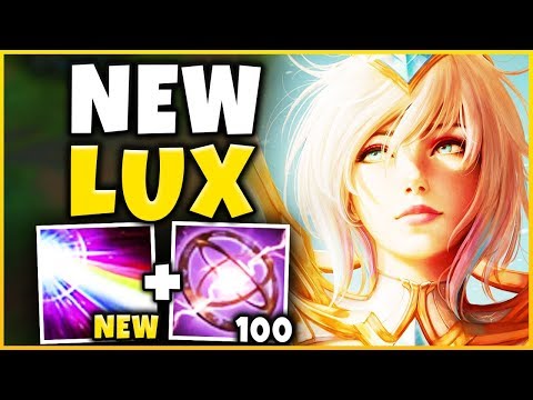 *NEW UPDATE* LUX IS NOW AN ASSASSIN (RIOT MESSED UP HUGE) - League of Legends
