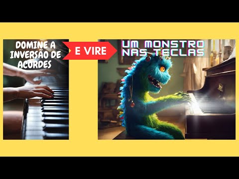 DOMINE A INVERSÃO DE ACORDES   Aula de Teclado