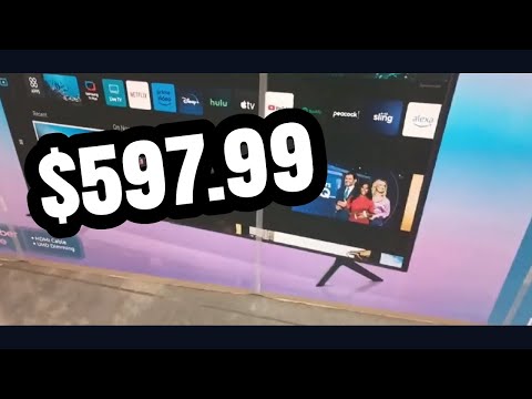 Samsung 75 inch you can stream your music and videos #hiphop #subscribe #samsclub