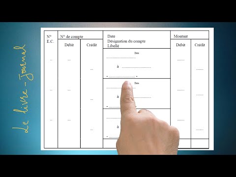 ✅ Fonctionnement du livre-journal en comptabilité (cours n° 21)