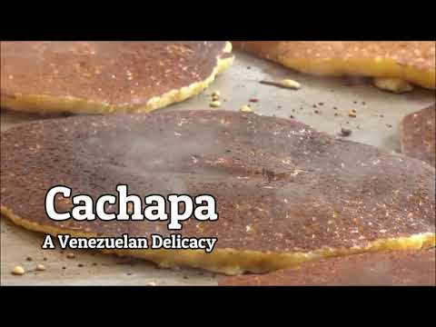 Venezuelan Cachapa with Telita Cheese & Malt Drink