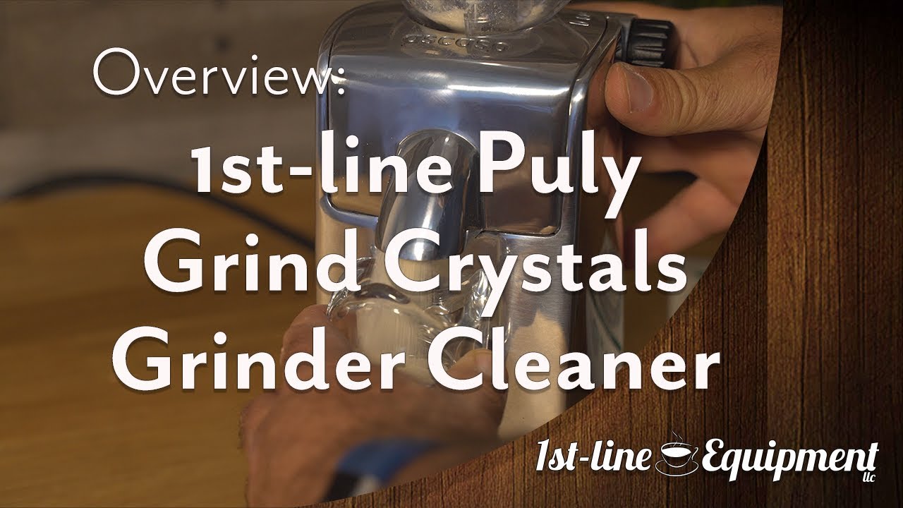 Overview: 1st-line Puly Grind Crystals Grinder Cleaner