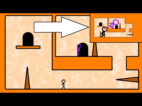 The Stick Figures VS The Size-Changing Maze