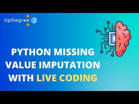 Impute Missing Values With Means In Python With Live Coding Python Missing Value Imputation