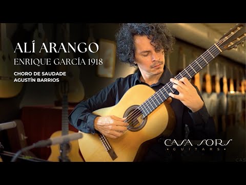 ALI ARANGO with ENRIQUE GARCIA 1918 | Choro de Saudade by Agustín Barrios