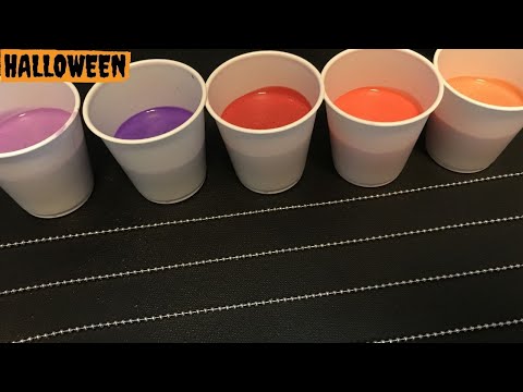 Failed String Pour Recovered W/Dutch Pour - Awesome Results! | Fluid Pour Art | Halloween Techniques