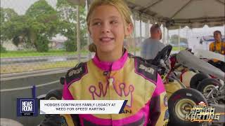 HODGES CONTINUES FAMILY LEGACY AT ‘NEED FOR SPEED’ KARTING