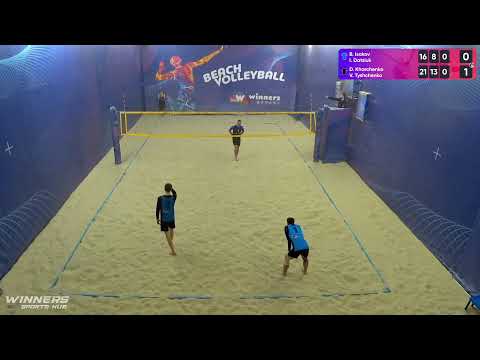 12:50 B. Isakov / I. Datsiuk - D. Kharchenko / V. Tyshchenko 04.04.2023 | Winners Beach Volleyball