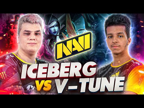 NAVI Iceberg vs V-Tune (HIGH MMR PLAYS)