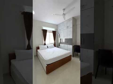 Video thumbnail for D501: Fully Furnished 1 BHK Flat for rent in Whitefield | Kots Soir