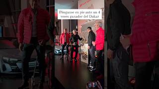 Формула-1 Carlos Sainz y Lucas Cruz, ganadores del Dakar con Audi, ¡ya están en Madrid! #shorts #dakar #sainz