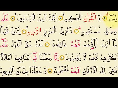 Kur’an Surja Jasin | Ndiqeni dhe ju 4K