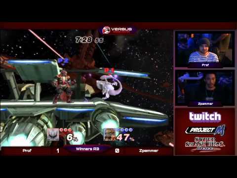 VS Weekly 9/10/14 - Winners R3- Prof (Mewtwo) vs Zpammer (Ganon) - ProjectM