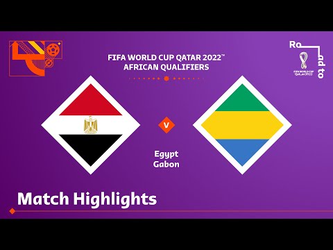 Egypt v Gabon | FIFA World Cup Qatar 2022 Qualifier | Match Highlights