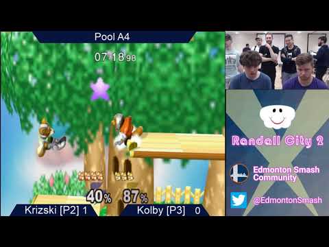 Randall City 2 - Melee Singles Raw Vod Part 1