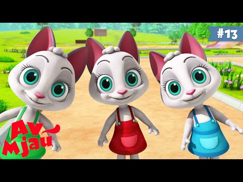 Av Mjau 🐶 Kako postići sve 🐱 Crtani za bebe na Srpskom - HeyKids