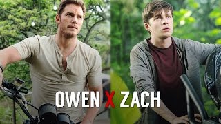 Fanvid Owen Grady x Zach Mitchell (Jurassic world)