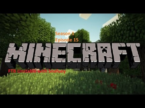 Lets Play MineCraft Unstable 1.10.2 - Ep15 Ender IO Infurstructure