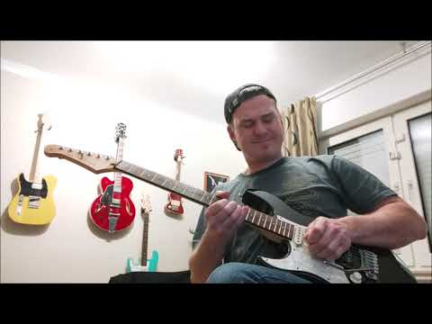 Toto - Pamela - Guitar Solo Cover with Backing Track