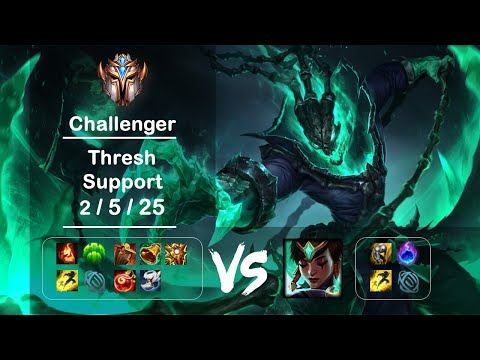 KR Challenger Support Thresh vs Karma Ep.2021