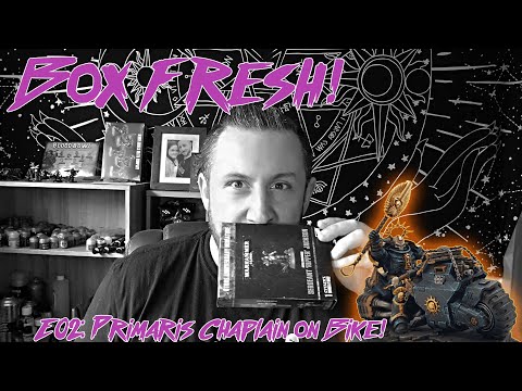 Box Fresh!: Painting the New Space Marine Primaris Chaplain on Bike