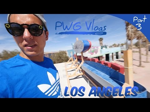 PWG vlogs - LA #3 - We went to an abandoned waterpark!