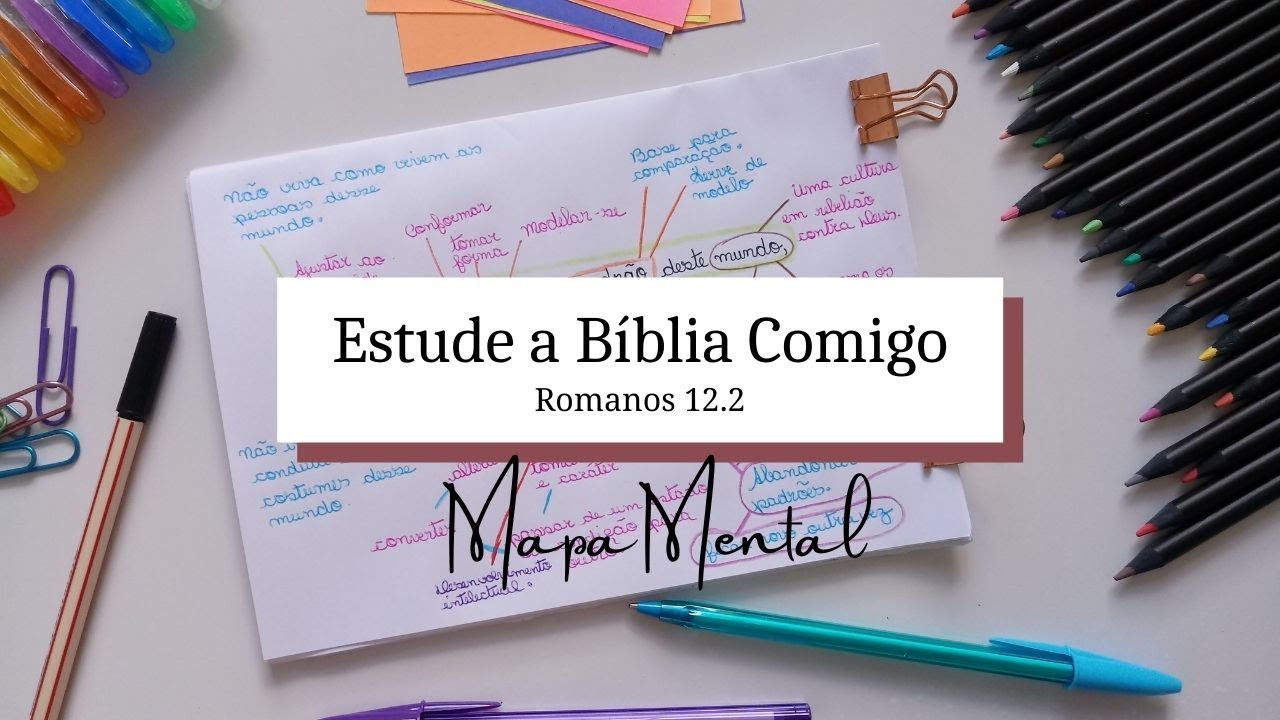 Estude a Bíblia Comigo - Mapa Mental