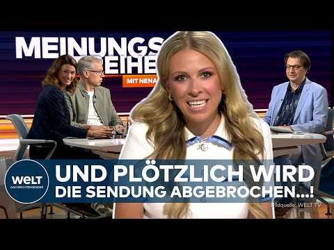 ALARM BEI WELT MEINUNGSFREIHEIT! Mitten in der Sendung ‒  plötzlich wird das Studio geräumt