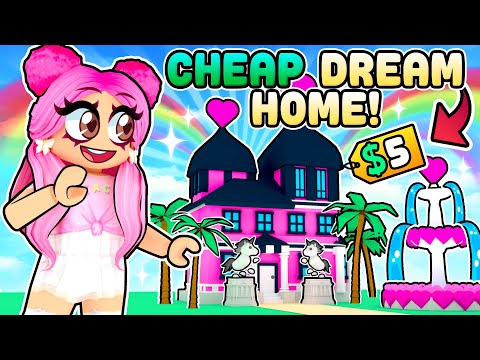 How To Build Your DREAM HOUSE In Adopt Me For CHEAP! Roblox Adopt Me