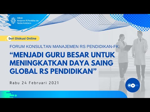 Reportase Diskusi Online Menjadi Guru Besar untuk Meningkatkan Daya Saing Global RS Pendidikan Reportase Diskusi Online Menjadi Guru Besar untuk Meningkatkan Daya Saing Global RS Pendidikan