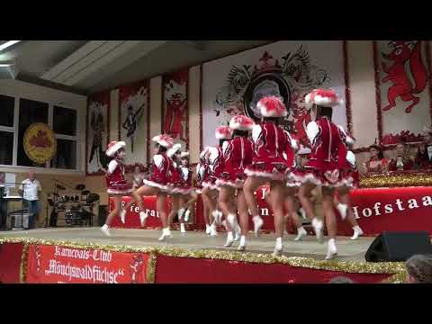 Prinzengarde 2018 der Mönchswaldfüchse Mitteleschenbach