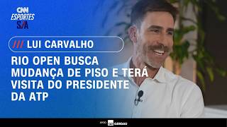 Vídeo: Rio Open busca mudança de piso e terá visita do presidente da ATP, diz Lui Carvalho