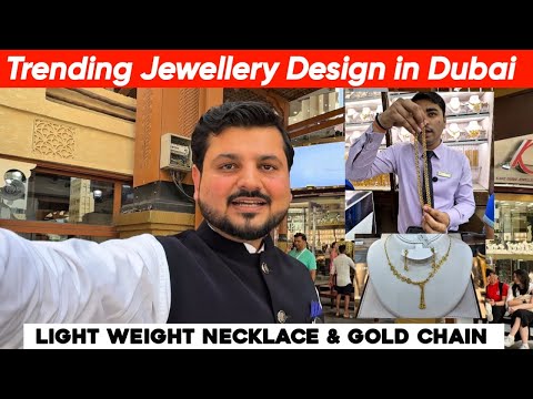 Top trending gold jewellery designs in Dubai gold market | Exploring Dubai Gold Souk 🇦🇪🔥