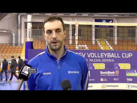 Kup CEV, 1/16 finala: Novi Pazar - ACH Volej, izjave posle utakmice - Zatrić, Kedačić