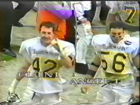 Pesaro Angels at Milano Rhinos - Italian Semifinal - 7 July 1990