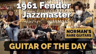 Video thumbnail for Guitar of the Day: 1961 Fender Jazzmaster Sunburst | Norman's Rare Guitars by Normans Rare Guitars