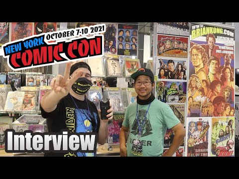 Artist Brian Kong NYCC 2021 New York Comic Con Interview