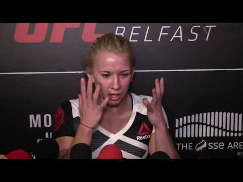 Amanda Cooper: 'The thought of being locked in a cage to fight creeps me out.'