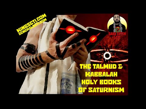 THE TALMUD & KABBALAH THE HOLY BOOKS OF SATURNISM!! #kabbalah #talmud #saturn