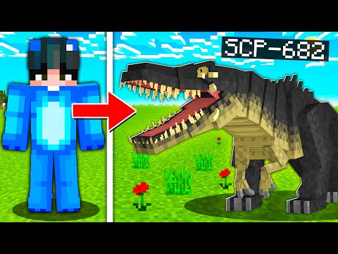 Morphing Into SCP-682 To Prank My Friend!