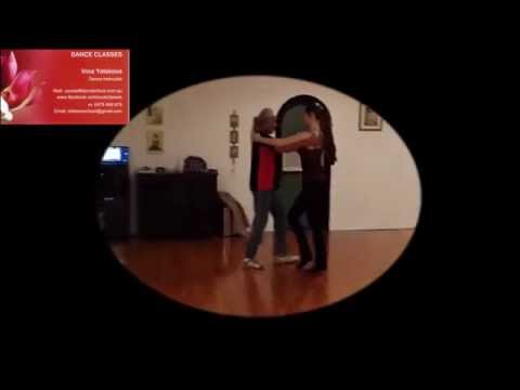 Irina's dance class 26 May 2015 and Aussie's first Zouk dance . . .