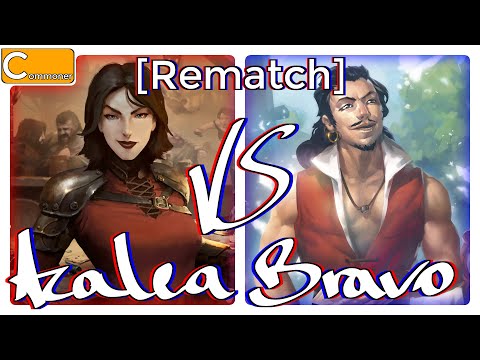 Azalea VS Bravo [Rematch] - Commoner Gameplay - Flesh and Blood