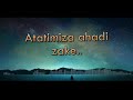 Tam Tam Tam Lyrics Video By Zaki Chris