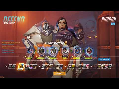 Dream Team 6 Stack Kings Row (Widow, Orisa, Phara)
