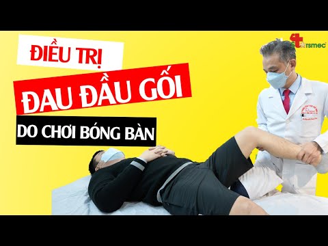 Đau đầu gối do chơi bóng bàn - Điều trị thế nào?