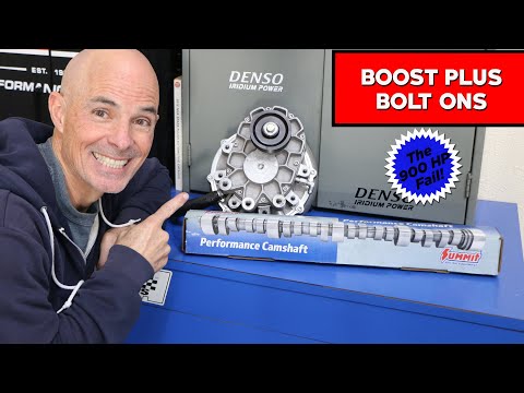 SUPERCHARGED 5.3L LS MODS-CAMS, INTERCOOLING & E85 (NEEDS BELT)