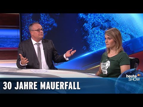 Deutsche Einheit aus der Sicht einer Zugereisten (Hazel Brugger) | heute-show vom 04.10.2019